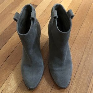 JCrew Eaton Suede Ankle Boots
